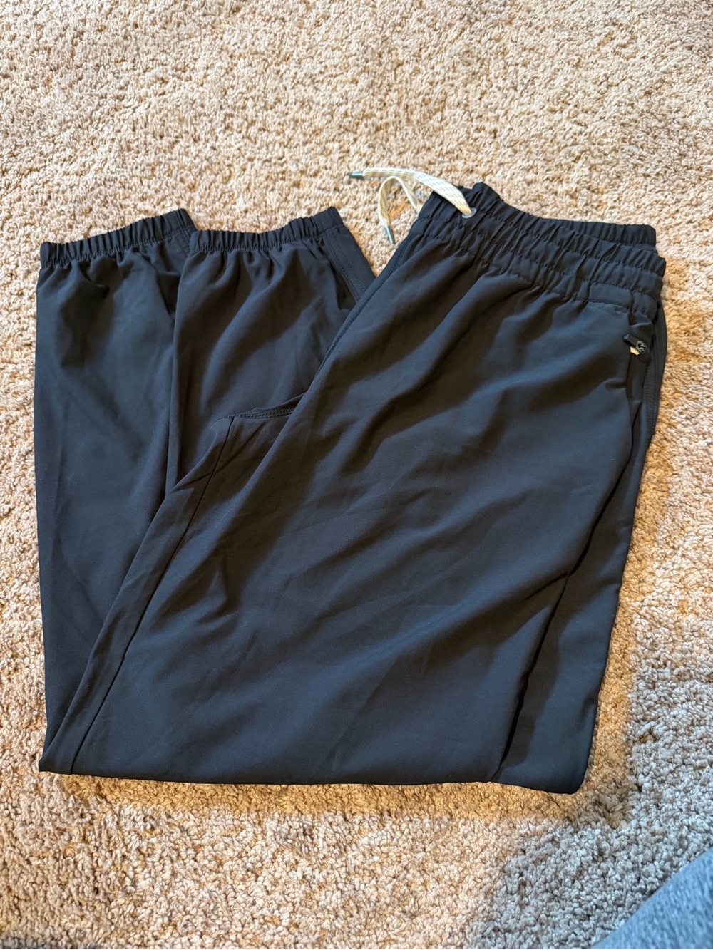 Women’s Black Athletic Drawstring Pants
